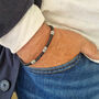 Men’s Italian Banded Leather Bracelet, thumbnail 1 of 8