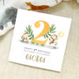 Personalised Cheeky Little Monkey Any Age Birthday Card, thumbnail 1 of 2