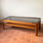 Mid Century Solid Teak Coffee Table By Myer, thumbnail 3 of 12