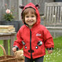Personalised Bear Plaid Baby Coat, thumbnail 2 of 8