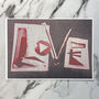 Love Collage Print, thumbnail 1 of 2