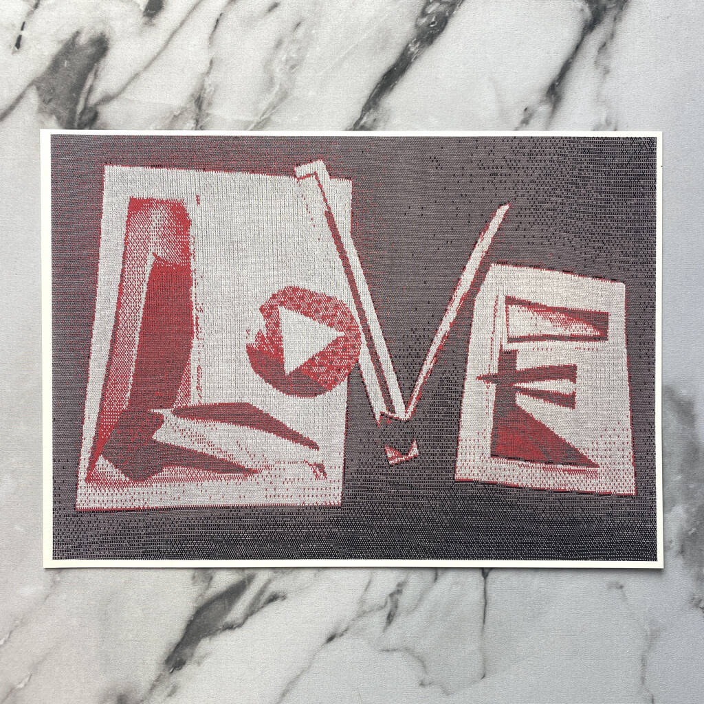 Love Collage Print, 1 of 2