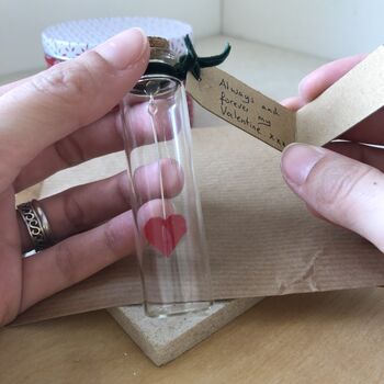 Mini Heart Bottle Token Gift, 2 of 6
