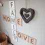 Personalised Large Letter Tiles, Wooden Wall Art, thumbnail 9 of 10