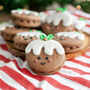 Cute Christmas Pudding Cookie Kit, thumbnail 1 of 7