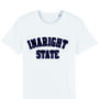 'In A Right State' College T Shirt, thumbnail 7 of 7