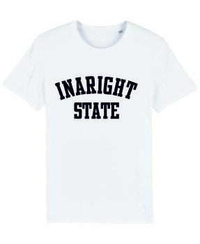 'In A Right State' College T Shirt, 7 of 7