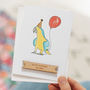 Personalised Parrot Happy Birthday Card, thumbnail 2 of 3