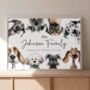 Custom Family Print – Personalised Art For Dog Lovers, thumbnail 4 of 6