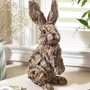 Textured Rabbit Ornament, 3 of 6