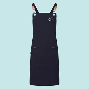 Personalised Initials Click And Clasp Apron, 2 of 9
