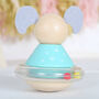 Elephant Rattle In Personalised Cotton Bag, thumbnail 3 of 3