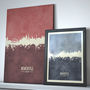 Newcastle Skyline Print And Box Canvas, thumbnail 4 of 7