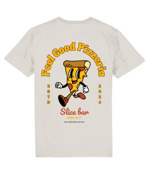 Feel Good Pizzeria, Unisex Graphic T Shirt, 5 of 9