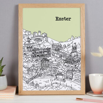 Personalised Exeter Print, 6 of 10