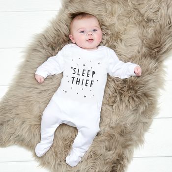 Sleep Thief Baby Grow, 2 of 8