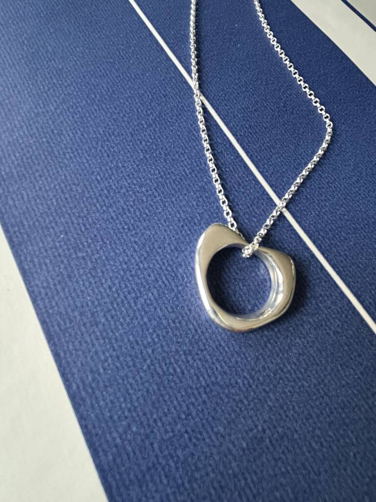 Infinity Heart Spinner Ring And Pendant, 1 of 5