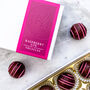Raspberry Gin Chocolate Truffle Gift Box, thumbnail 1 of 7