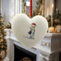 Fox Terrier Ceramic Bauble, thumbnail 3 of 4