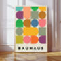 Bauhaus Mid Century Spot Art Print, thumbnail 1 of 3