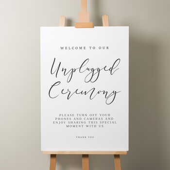 Calligraphy Wedding Dancing Feet Sign 'Harper', 7 of 9