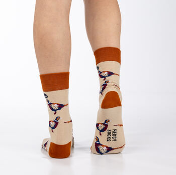 Bamboo Socks | Pheasant Socks | Bird Socks | Gift, 2 of 2