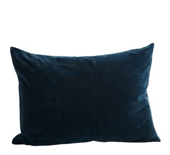 Large Rectangular Velvet Cotton Cushion, 3 of 6