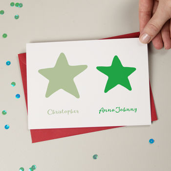 Personalised Mother's Day Star Card, 8 of 10