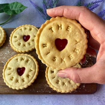 Gift Box Of Six Branded Jam Biscuits, 2 of 3