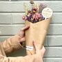 Personalised Dried Flower Bouquet, thumbnail 2 of 3