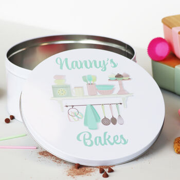 Personalised Baking And Cake Tin, 4 of 7