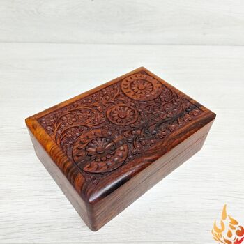 Floral Steampunk Wooden Box, 2 of 6