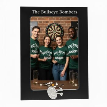 Personalised Darts Photo Frame, 8 of 8