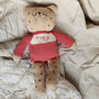 Personalised Name Cheetah Doll, thumbnail 5 of 6