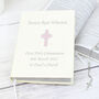 Personalised Pink Cross Holy Bible, thumbnail 2 of 4