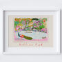 Kyoto Garden Holland Park Art Print London Kensington Poster, thumbnail 2 of 5