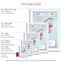 It’s A Boy Baby Photo Print Personalised New Baby Gift, thumbnail 5 of 5