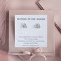 Mother Of The Groom Earring Studs, thumbnail 2 of 5