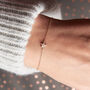 Real Diamond Star Bracelet In Silver, thumbnail 5 of 5