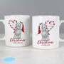 Personalised With Love At Christmas Couples Mug Set, thumbnail 1 of 4