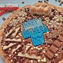Father’s Day Kinder Hazelnut Personalised Giant Cookie – Handmade Nine' Gift, thumbnail 1 of 4