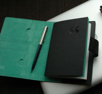 Leather Notebook Folio, 5 of 10