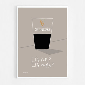 Guinness Half Full Print, 10 of 10