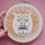 Embroidery Kit Lion, thumbnail 1 of 4
