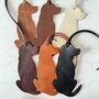 Leather Labrador Christmas Decoration / Bookmark, thumbnail 1 of 9