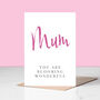 Preserved 12 Month Single Rose And Mother's Day Card, thumbnail 4 of 4