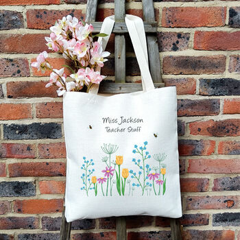 Personalised Teachers Tote Bag, 3 of 4