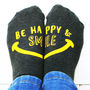 Be Happy And Smile Women's Socks, thumbnail 1 of 5