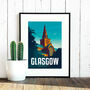 Glasgow Art Print, thumbnail 3 of 4