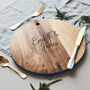 Couples Personalised Chopping Board, thumbnail 3 of 6